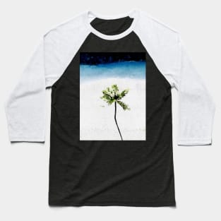 Coconut palm tree on the beach Baseball T-Shirt